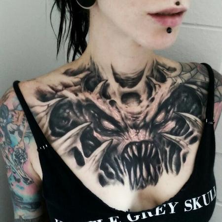 Tattoos - chest monster - 128784